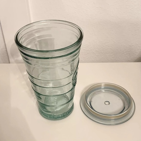 Starbucks Coffee Siren Logo Recycled Glass Grande Spain 16oz Tumbler Cold Drinks - Picture 2 of 4